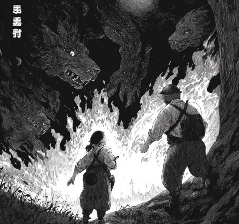 科幻题材漫画《赛博回响》封面